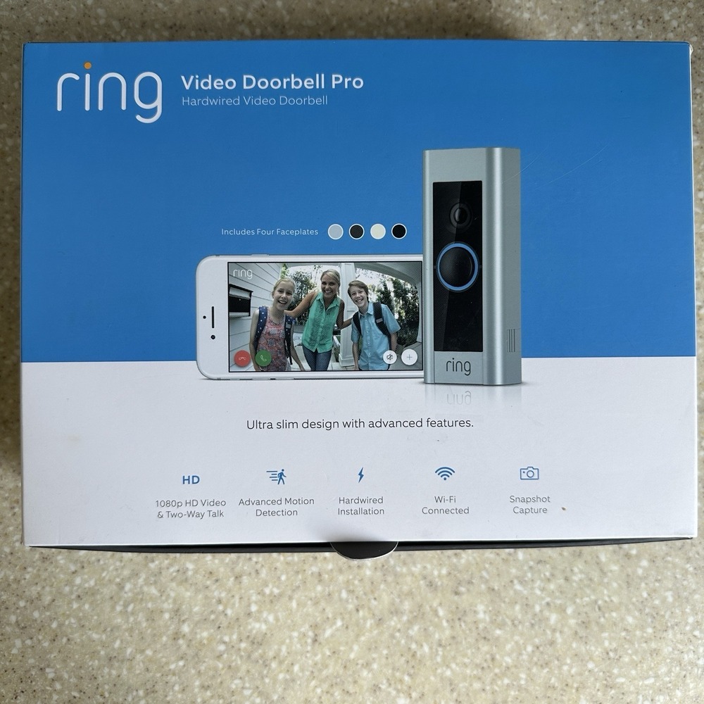RING VIDEO DOORBELL PRO [WIFI VIDEO SMART DOORBELL]